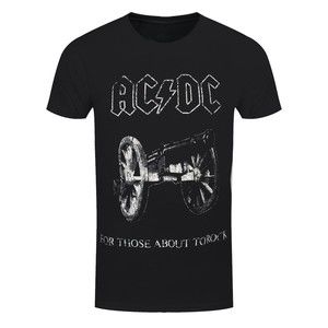 ACDC About To Rock Unisex Graphics Black T-Shirt